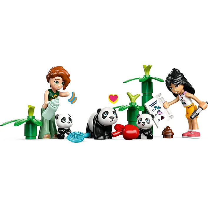 Конструктор LEGO Friends Догляд за тваринами в заповіднику панд (42648)