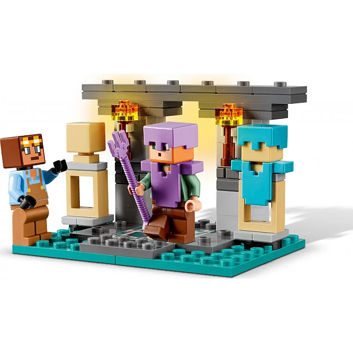 Конструктор LEGO Minecraft Зброярня 203 деталей (21252)