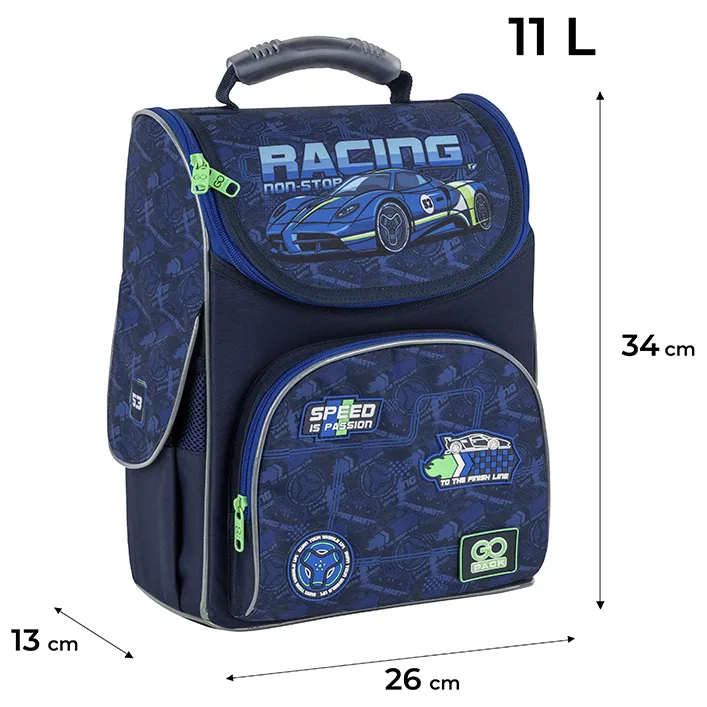 Портфель GoPack Education 5001S-6 Racing (GO25-5001S-6)