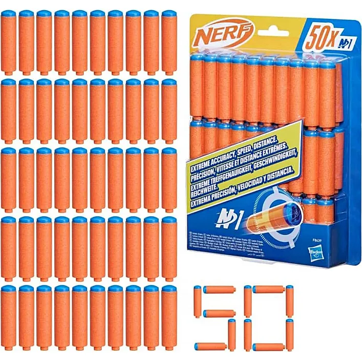 Іграшкова зброя Hasbro Набір дартсів Nerf N Series 50 штук (F8639)