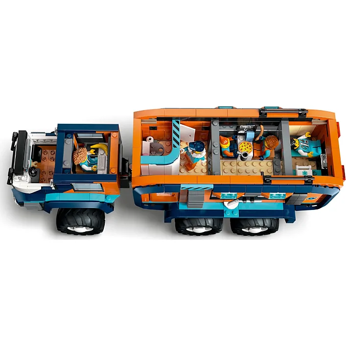 Конструктор LEGO City Арктична дослідна вантажівка з науковою лабораторією (60471)