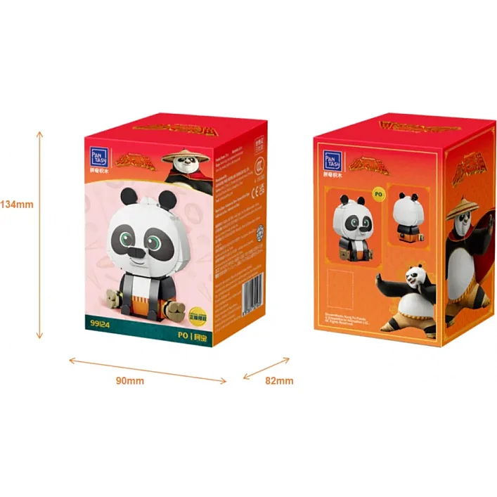 Конструктор Pantasy Kung Fu Panda Серия Сидящий малыш - По (99124)