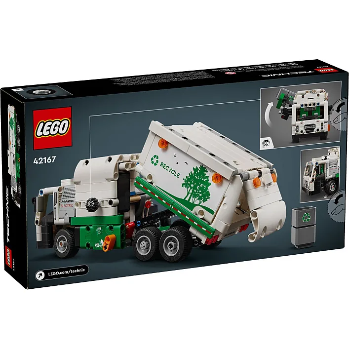 Конструктор LEGO Technic Мусоровоз Mack LR Electric 503 деталей (42167)