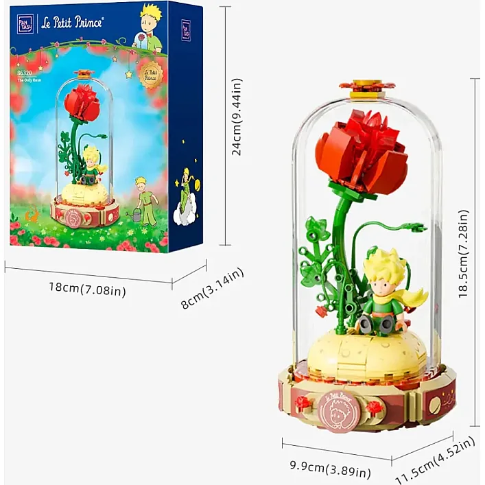 Конструктор Pantasy Le Petit Prince Єдина троянда (86320)