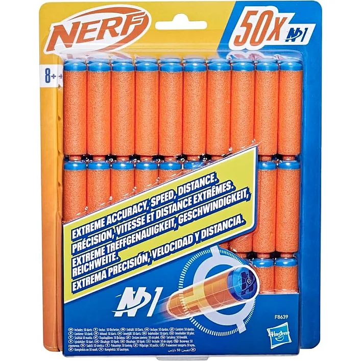 Іграшкова зброя Hasbro Набір дартсів Nerf N Series 50 штук (F8639)