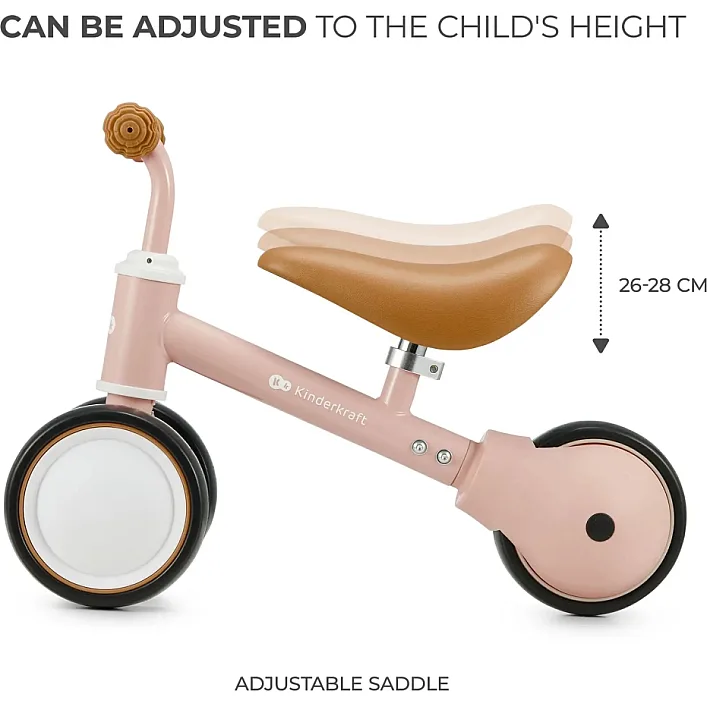 Біговел Kinderkraft Cutie Pink (KRCUTI00PNK0000) (5902533925650)