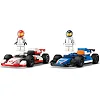 Конструктор LEGO City Автомобілі для перегонів F1 команд Williams Racing та Haas F1 (60464)