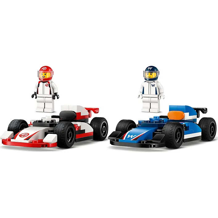 Конструктор LEGO City Автомобілі для перегонів F1 команд Williams Racing та Haas F1 (60464)