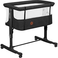 Кроватка Lionelo приставная Aurora Grey Graphit (LO-AURORA GREY GRAPHITE)