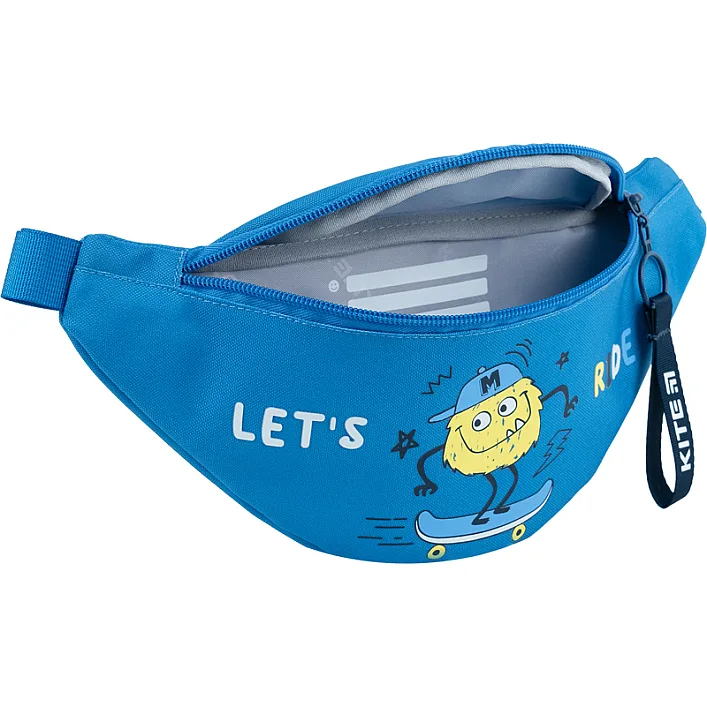 Сумка-бананка Kite Let's Ride Синя (K24-2577-2)