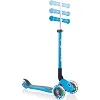 Самокат Globber Primo Foldable Lights Led голубой (432-101-2)