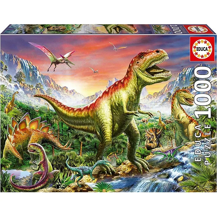 Пазл Educa Jurassic Forest 1000 елементів (6337608)