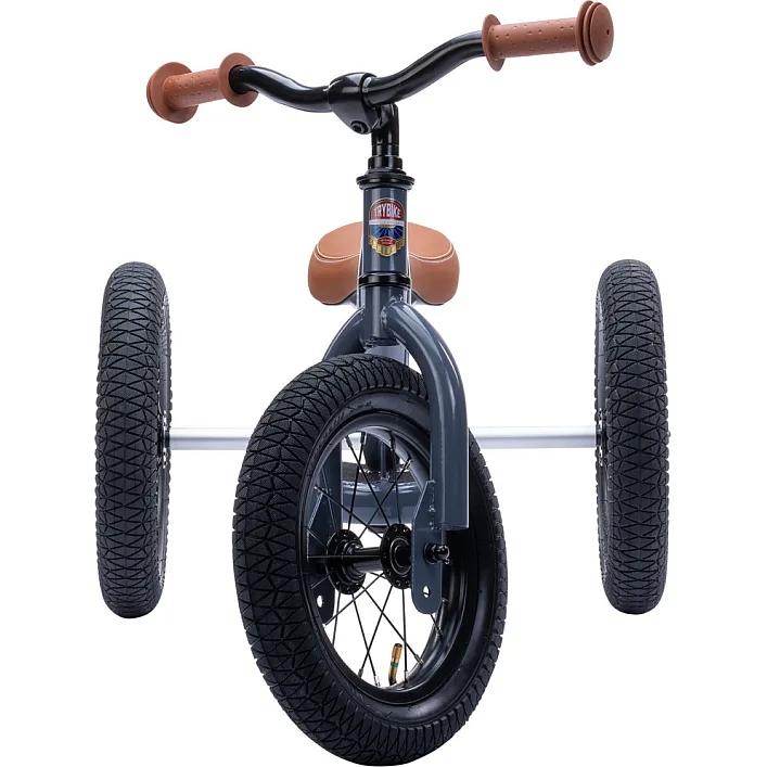 Беговел Trybike трехколесный балансирующий серый (TBS-2-GRY+TBS-99-TK)
