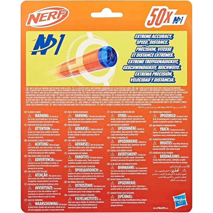 Іграшкова зброя Hasbro Набір дартсів Nerf N Series 50 штук (F8639)