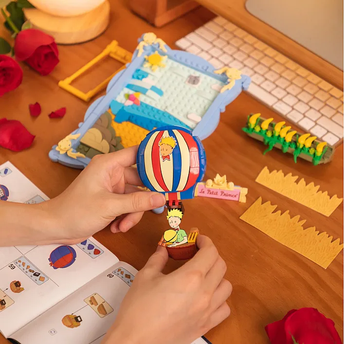 Конструктор Pantasy Le Petit Prince Маленький принц - Пшеничное поле (86314)