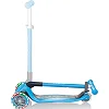 Самокат Globber Primo Foldable Lights Led голубой (432-101-2)