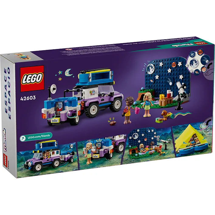 Конструктор LEGO Friends Кемпинговый автомобиль для наблюдения за звездами 364 деталей (42603)