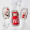 Мягкая игрушка No Brand сюрприз Labubu Coca-Cola Surprise, 17 см, Mix color, темный пакет (YT42167)