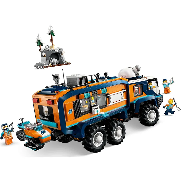Конструктор LEGO City Арктична дослідна вантажівка з науковою лабораторією (60471)