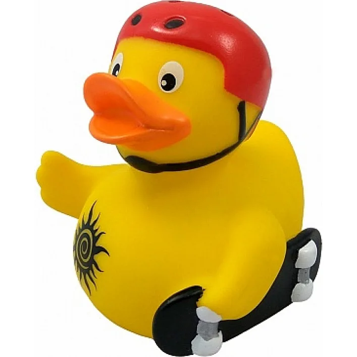 Іграшка для ванної Funny Ducks Качка Скейтбордер (L1943)