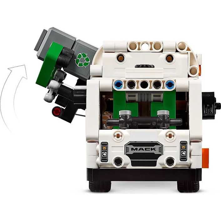 Конструктор LEGO Technic Мусоровоз Mack LR Electric 503 деталей (42167)