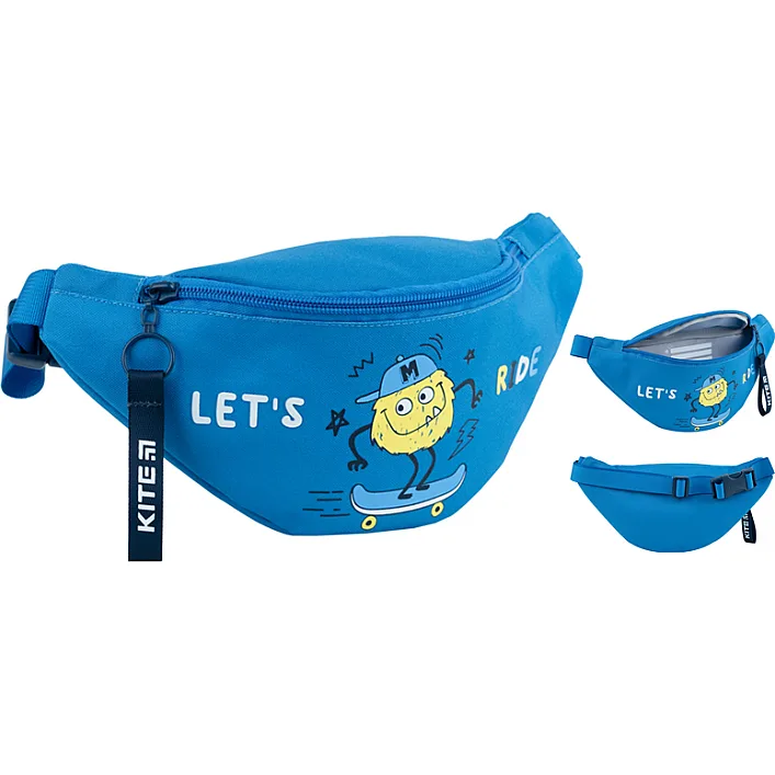 Сумка-бананка Kite Let's Ride Синя (K24-2577-2)