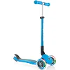 Самокат Globber Primo Foldable Lights Led голубой (432-101-2)