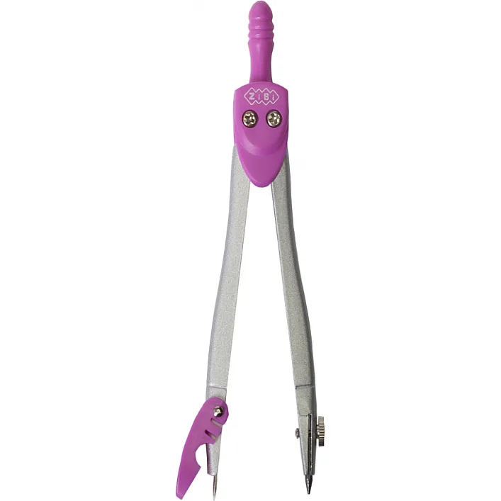 Циркуль ZiBi в мягком PVC чехле, темно-синий, KIDS Line (ZB.5390-03)