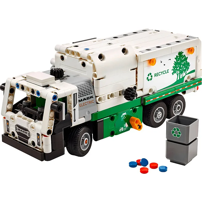 Конструктор LEGO Technic Мусоровоз Mack LR Electric 503 деталей (42167)