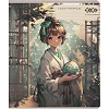 Тетрадь ZiBi предметная ANIME 48 листов клетка, география (ZB.1704-15)