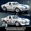 Машина Hot Wheels Brick Shop Elite Corvette Grand Sport 918 деталей (JGR31)