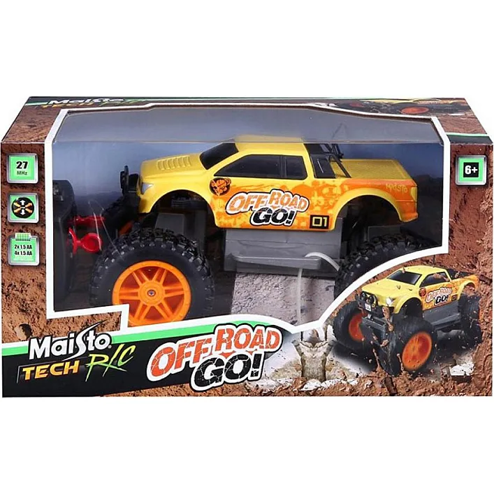 Радіокерована іграшка Maisto Off Road Go Жовтий (81762 yellow)