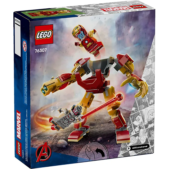Конструктор LEGO Super Heroes Робот Железного Человека против Альтрона (76307)