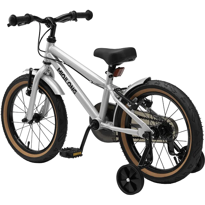 Дитячий велосипед Miqilong ST 16" срібний (RBB-ST16-SILVER)