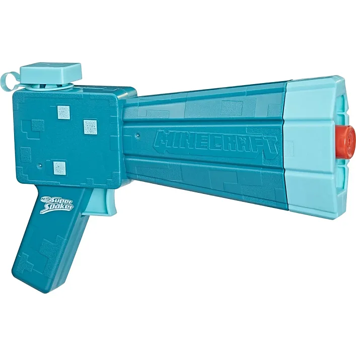 Іграшкова зброя Hasbro Nerf Водний бластер Майнкрафт Глоу Сквід (F7600)