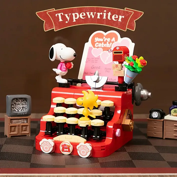 Конструктор Pantasy Snoopy Друкарська машинка (86913)