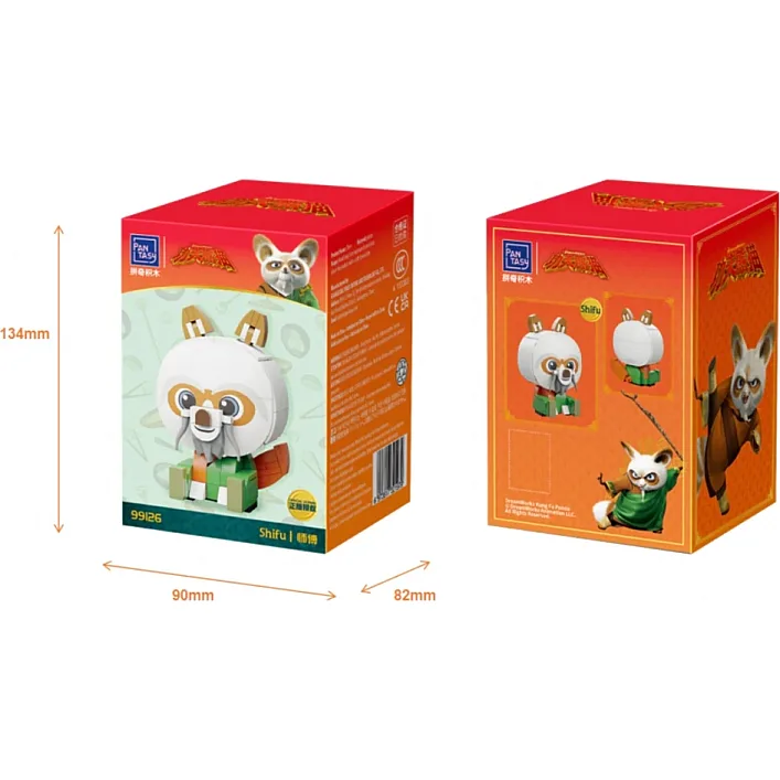 Конструктор Pantasy Kung Fu Panda Серия Сидящий малыш - Шифу (99126)