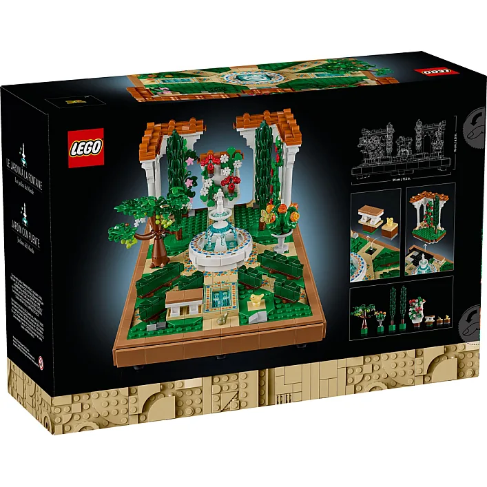 Конструктор LEGO Icons Сад фонтанов Сад фонтанов (10359)