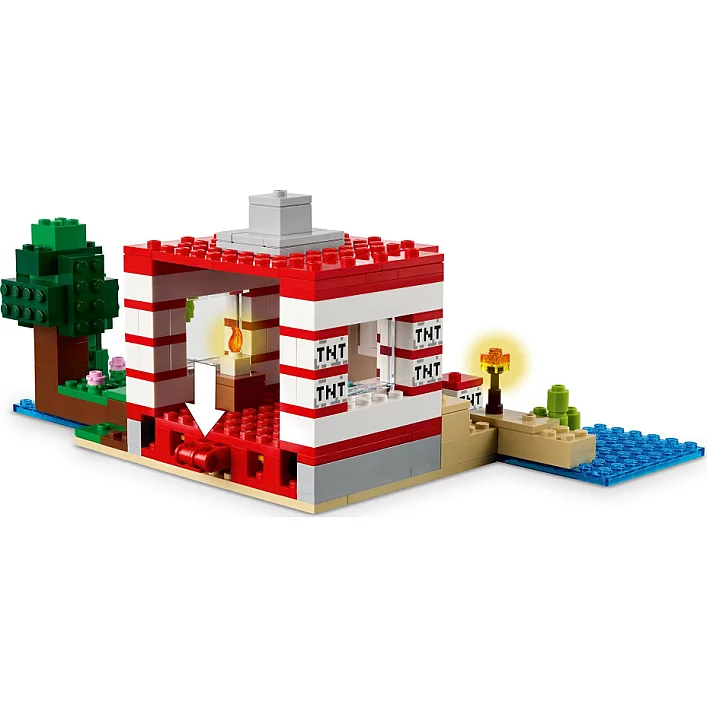 Конструктор LEGO Minecraft Будинок із вибухівки в джунглях (21275)