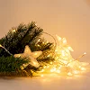Гірлянда Chomik Штора зірки 136 LED теплий білий, 3 м, від мережі (5900779880030)