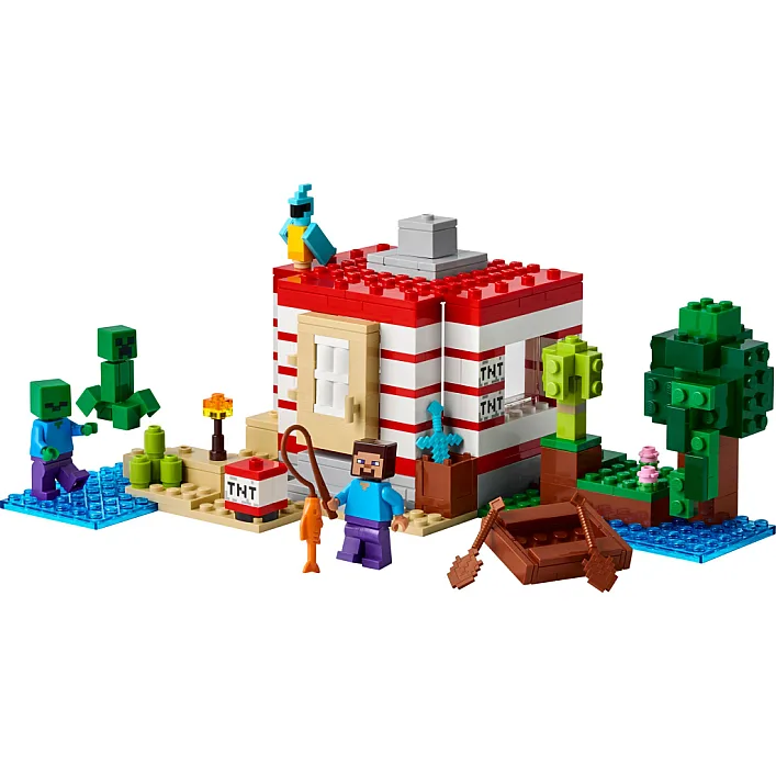 Конструктор LEGO Minecraft Будинок із вибухівки в джунглях (21275)