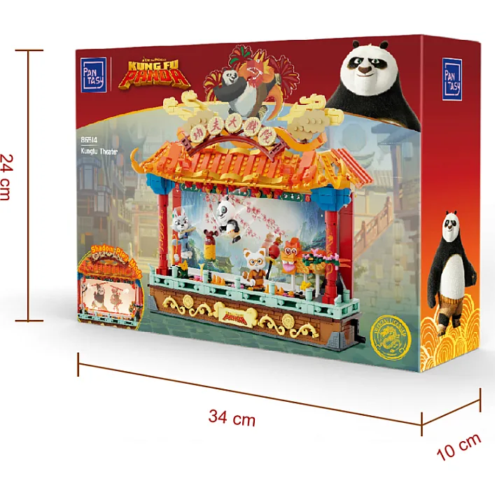 Конструктор Pantasy Kungfu Panda -Кунгфу Театр (86514)