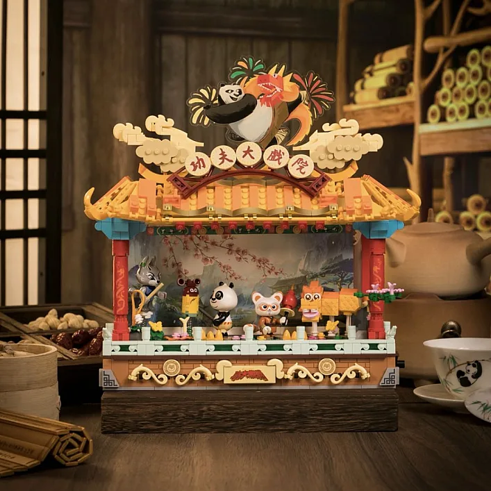 Конструктор Pantasy Kungfu Panda -Кунгфу Театр (86514)