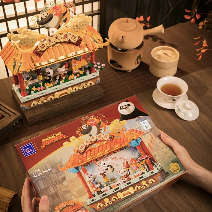 Конструктор Pantasy Kungfu Panda -Кунгфу Театр (86514)