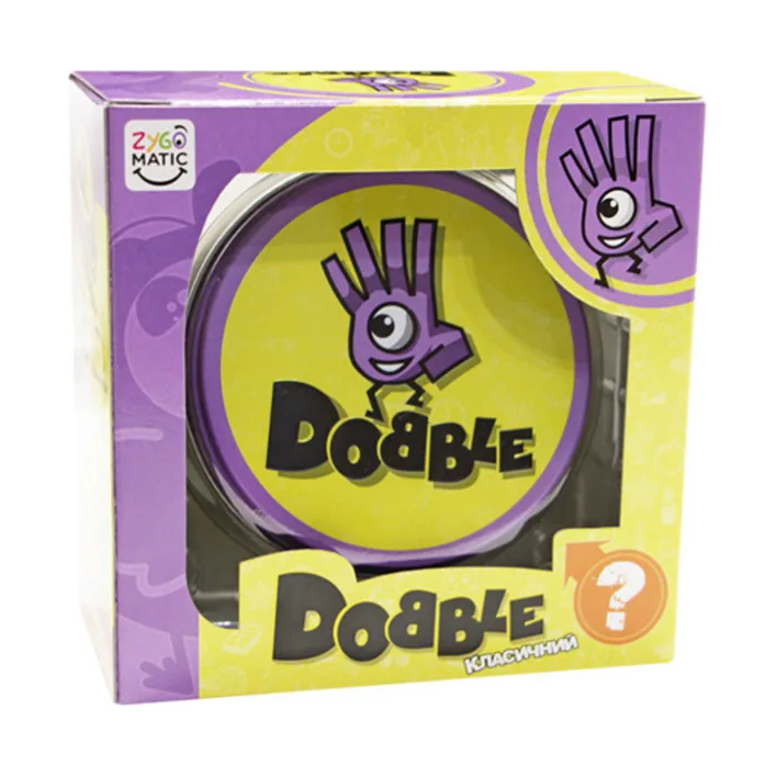 Настільна гра Аsmodee Dobble. Spot It! укр. (345/DOBB07UA)
