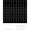 Гірлянда Delux Waterfall С 320LED 3х3 м теплий білий/прозорий IP20 (90018006)
