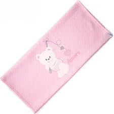 Одеяло детское Breeze с мишкой (64291-pink)