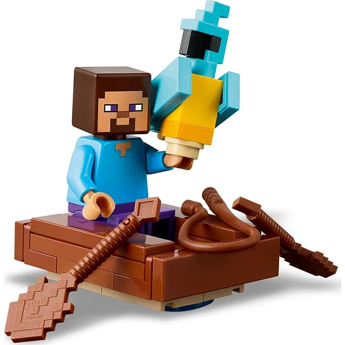 Конструктор LEGO Minecraft Будинок із вибухівки в джунглях (21275)