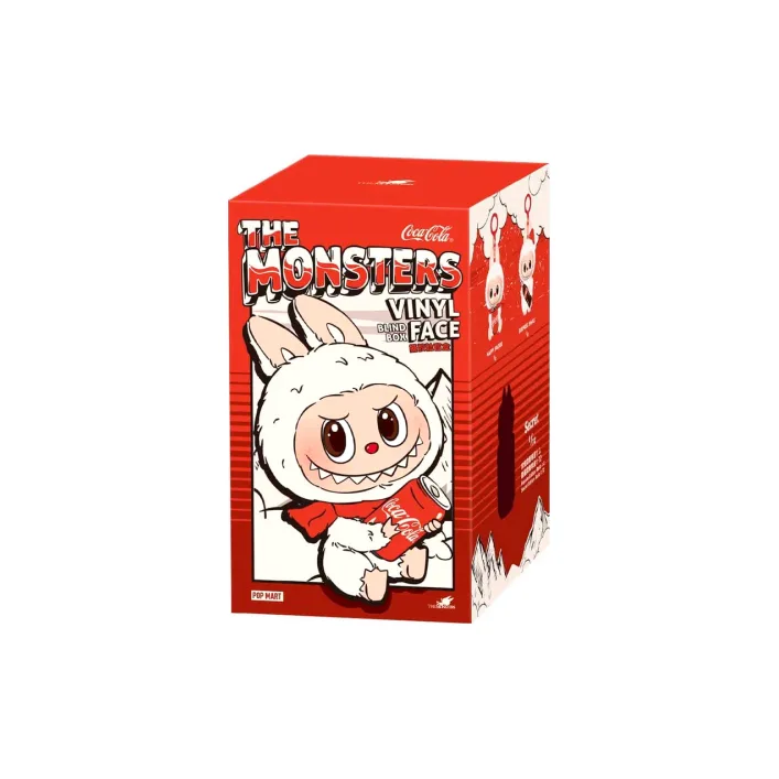 Мягкая игрушка No Brand сюрприз Labubu + Coca Cola 17 см Mix color Затемненный пакет (YT42502)