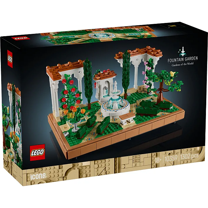 Конструктор LEGO Icons Сад фонтанов Сад фонтанов (10359)